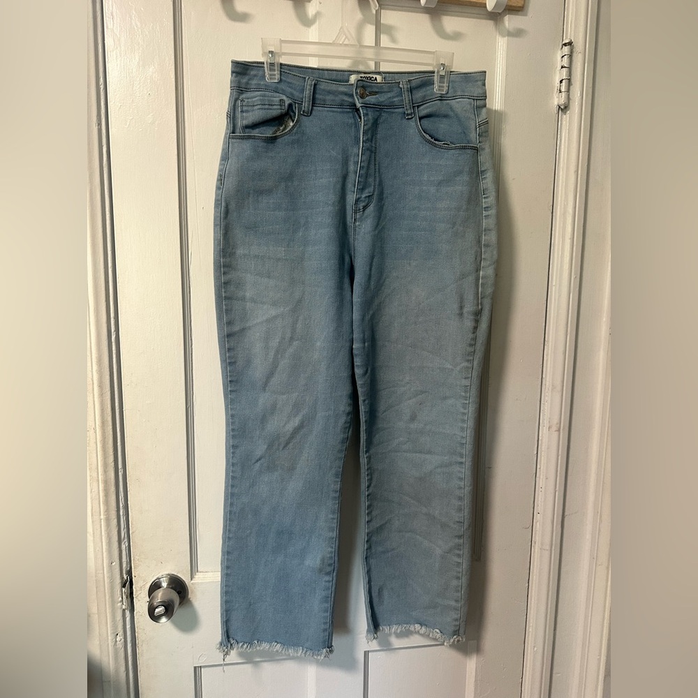 Straight bottom jeans size 9